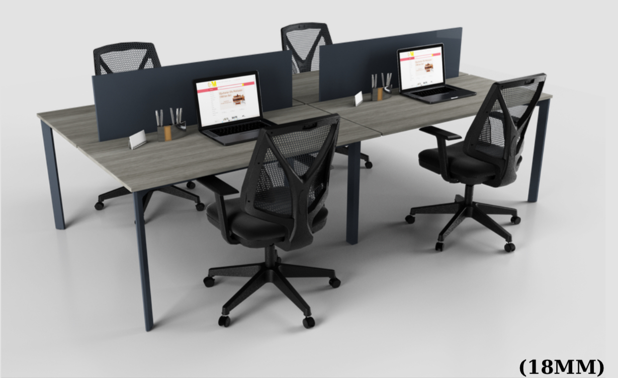 Beşgen Workstation 4'lü